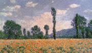 Claude Monet Poppy Field at Giverny Germany oil painting artist